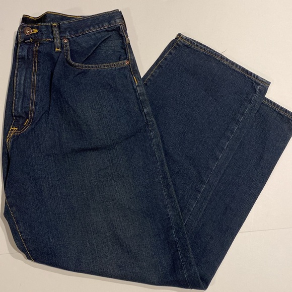 Nautica SZ 36/30 Easy Fit Dark Blue Denim Jeans New - Picture 6 of 11